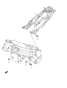 GSX-R1000 Frame comp