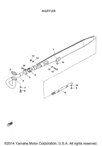 MJ2T Выхлопная система