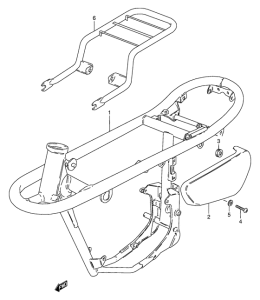PV50 Frame - frame cover