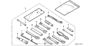 CBR1100XX Инструмент