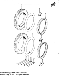 KT250 Колеса,покрышки
