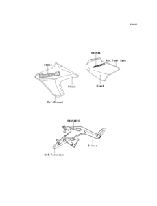 ER650 Наклейки