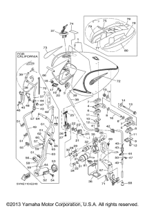 XV17AWVC Топливный бак