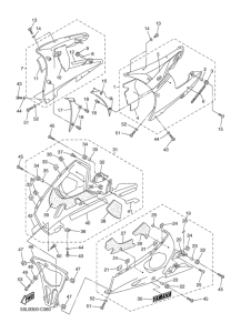 YZF-R6 Обтекатель 2