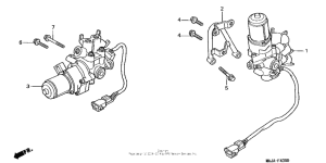 ST1100 (ABS/ TCS) A abs modulator