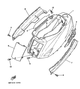 CY90 Боковые обтекатели