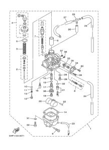 TTR125L Карбюратор