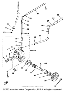 DT175H Масляный насос