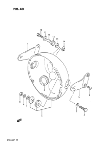 GSF400 Фара головного света