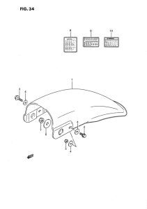 RM80 Заднее крыло