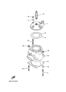 YZ80LW Цилиндры