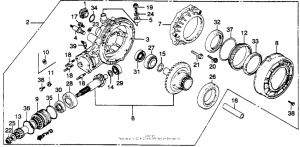 GL1100I Редуктор