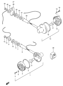 GN125 Поворотники
