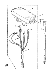 YA50F Panel cuenta kms.