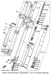  Передняя вилка