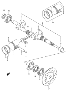AE50 Вал коленчатый