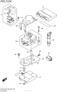 GSX-S750 Electrical (Gsx-S750L5 E03)