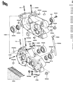  Картер двигателя