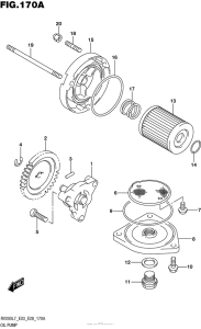RV200 Масляный насос
