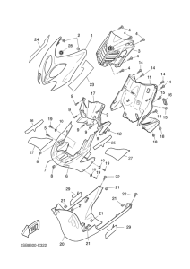 YQ50L Ветровое стекло