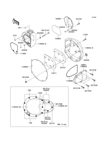 EJ800 Right engine cover