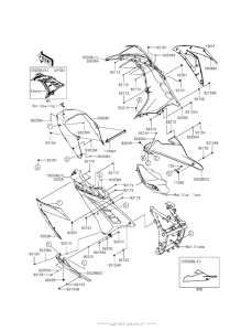 EX300 Обтекатель нижний