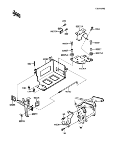 ZN1300 Короб для АКБ