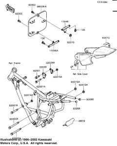 KD80 Рама ,крепежные детали