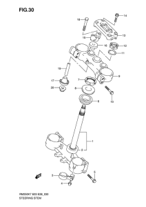 RM250 Траверса нижняя