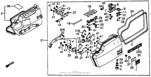 GL650I Gl650i saddlebag