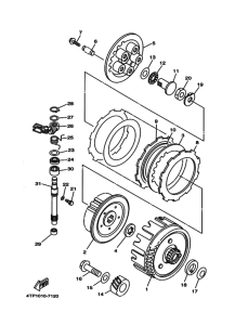 DT230 Сцепление и сервопривод