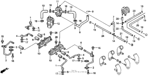 GL1500CT Шланги, трубки