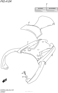 DL650 (ABS) Carrier (Dl650Al5 E28)