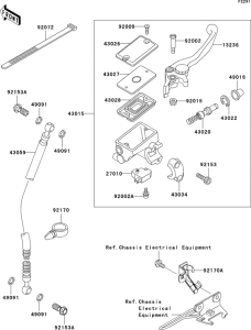 EX500 Главный тормозной цилиндр
