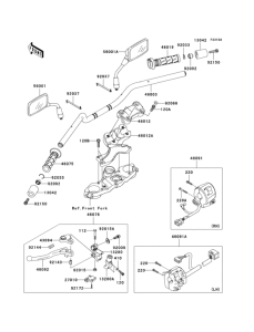 KLE650 Handlebar(a9f)