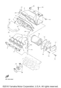 FJR1300A Впускная система