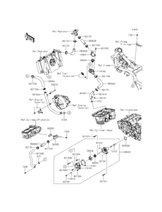 ER250 Патрубки охлаждения
