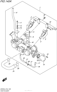GW250 Корпус Дросселя