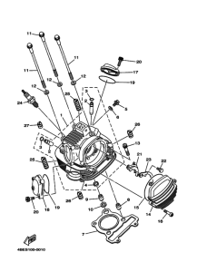  Головка цилиндров