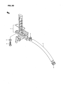 LS650 Топливный кран