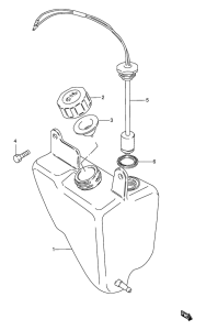 AX115 Бак масляный