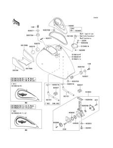 VN800 Fuel tank(1 / 7)(vn800-b6 / b7)