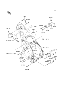  Рама ,крепежные детали