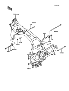 ZG1000 Рама ,крепежные детали