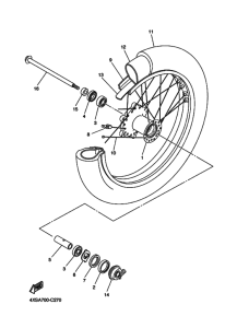 XVS650 Transom + tube