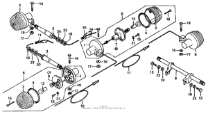 CT70 Turn signal k3-79