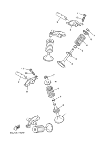 XVS1100A Valve system