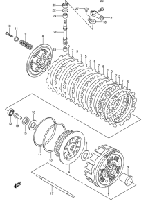 DR-Z400 Бендикс