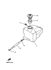 CH50EE Oil tank assy