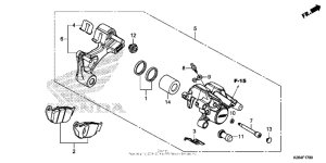 MSX125 Задний суппорт